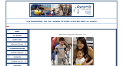 Desktop Screenshot of dynamic-therapies.com